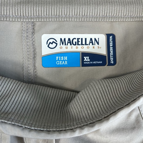 Magellan‎ Beige Outdoor Shorts Women's XL Fish Gear Water Repellent Drawstring - Picture 6 of 14